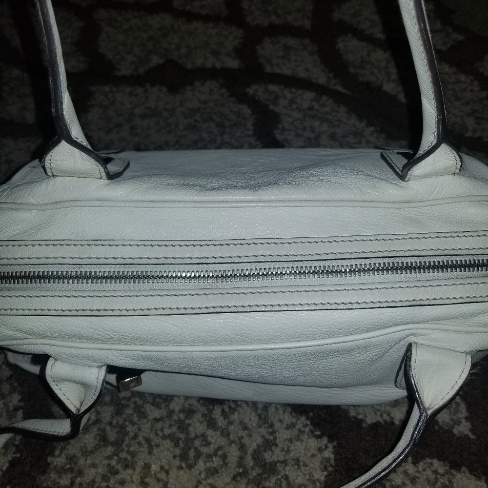 💌Gucci Off White Princy Boston Leather Handbag - Picture 11 of 15